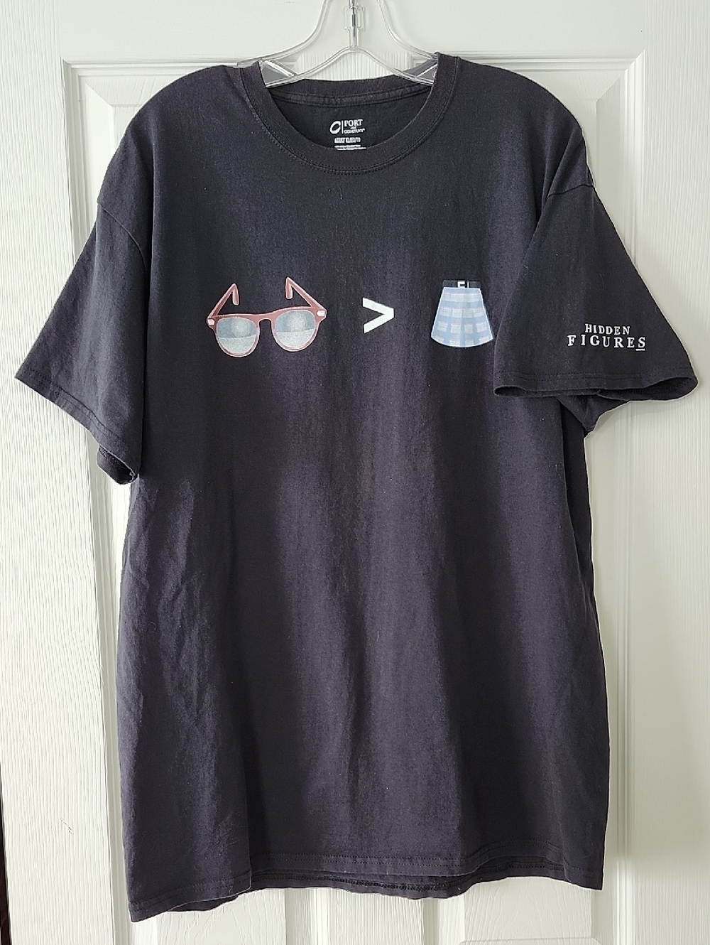 Hidden Figures Movie Souvenir T-shirt Mens XL By Port & Co